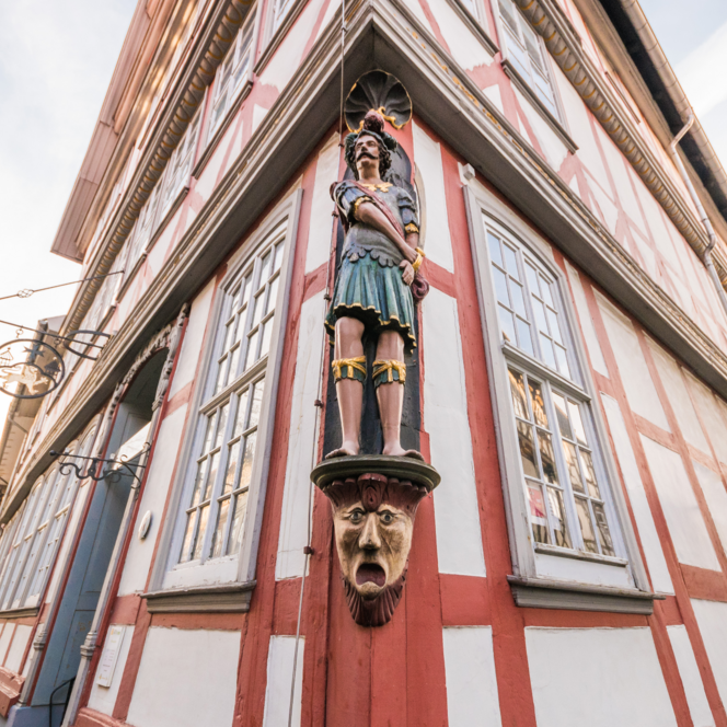 Ritterstatue am Museum Osterode 