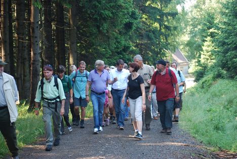 Ministerwanderung zum 10jährigen HHS Jubiläum 2013