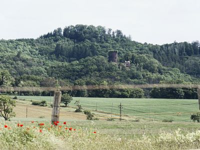 Ausblick auf die Ruine Ebersburg