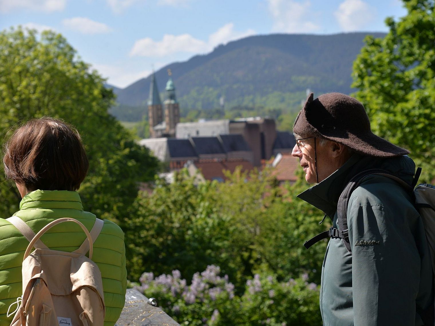 Klosterwanderweg - Blick vom Georgenberg
