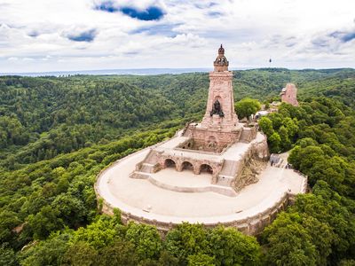 Kyffhäuser Denkmal Luftaufnahme