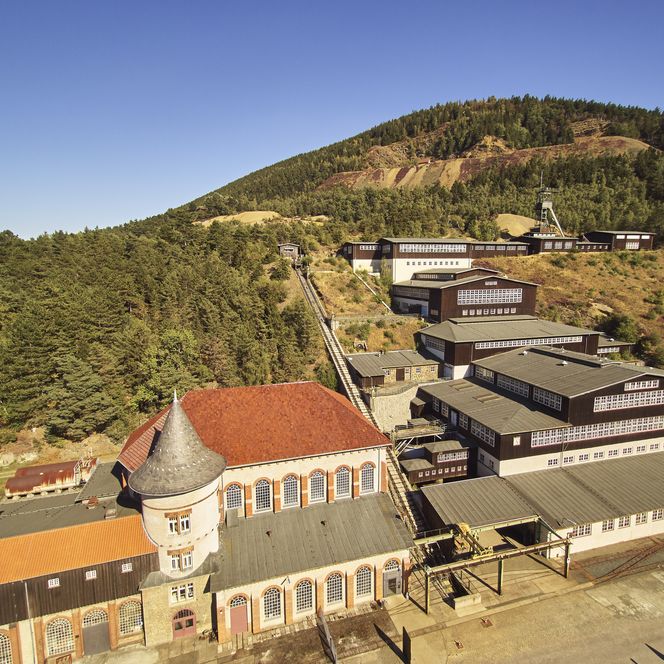  Erzbergwerk Rammelsberg Goslar, Uebertageanlagen. Foto: Stefan Sobotta / VISUM