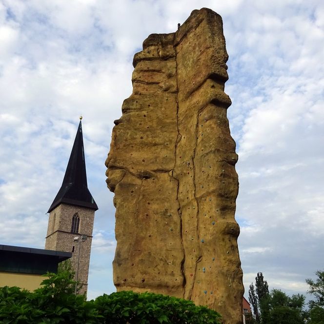 Petersberg in Nordhausen - Kletterfelsen