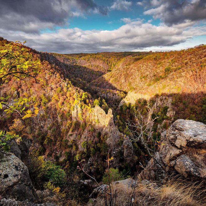 Fotoworkshop im Harz - Blick ins Bodetal von der Rosstrappe