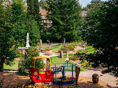 Das Bild zeigt die Adventure-Golf-Anlage in Braunlage.