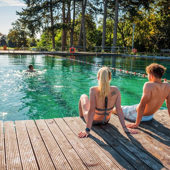 Biologisches Freibad am Thie in Blankenburg