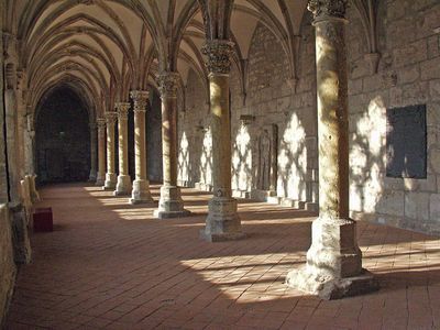 Kloster Walkenried - Kreuzgang im Sonnenlicht