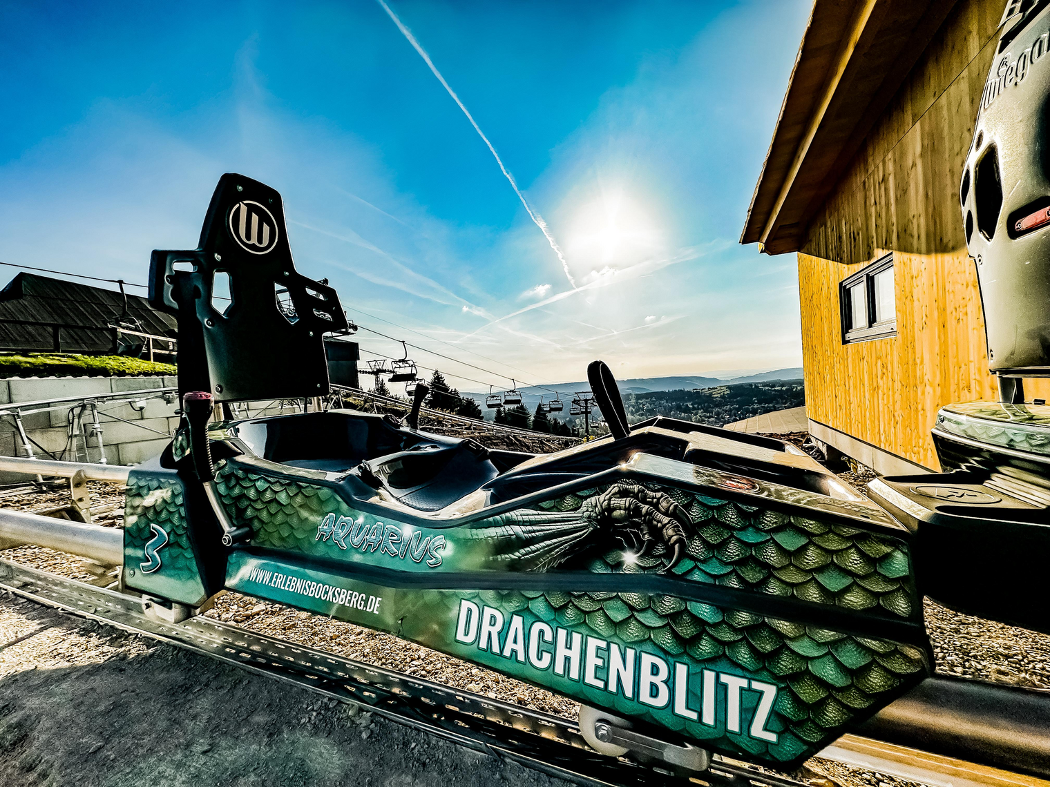 Sommerrodelbahn Drachenblitz am ErlebnisBocksberg in Hahnenklee