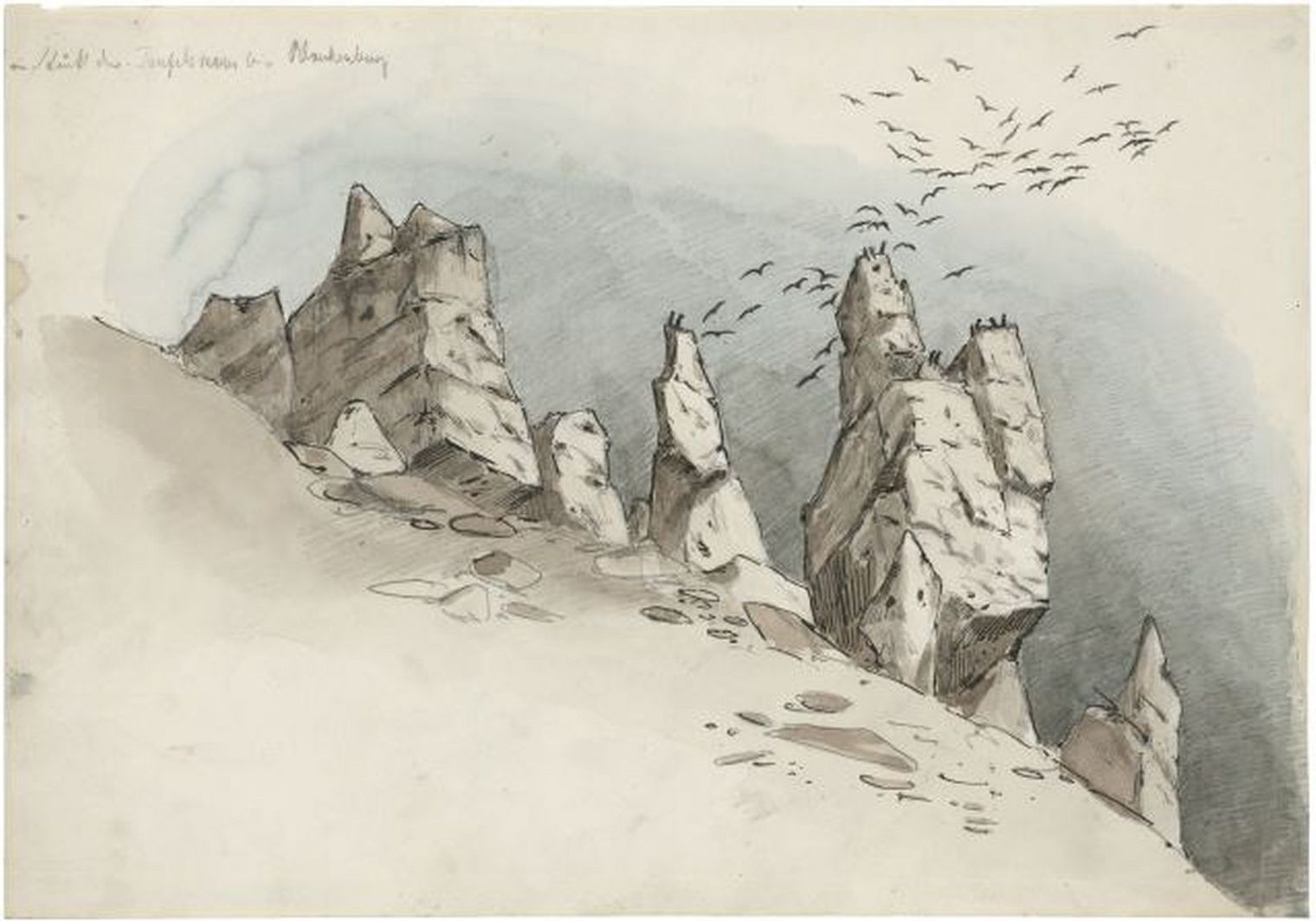 Teufelsmauer von Blechen 