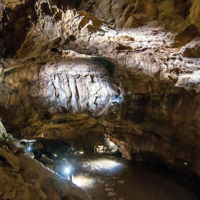 König Hübich in seinem Reich von oben