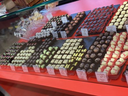 Auswahl der Goethe-Chocolaterie