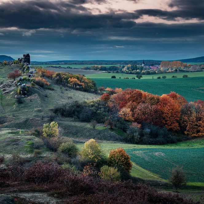 Fotoworkshop im Harz - Blick von der Teufelsmauer bei Weddersleben