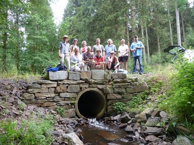 Via Romea Grenze zwischen Sachsen-Anhalt und Thüringen