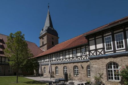Kloster Wöltingerode - Innenhof des Klosterhotels