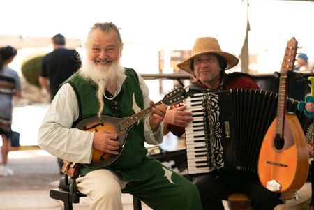 Die Münzenberger Musikanten auf dem Typisch Harz Markt