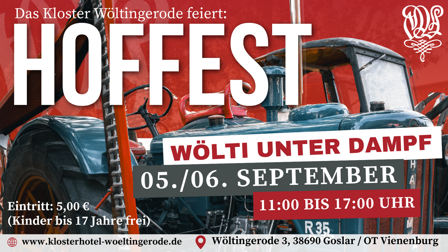 Hoffest Wölti unter Dampf (c) Kloster Wöltingerode