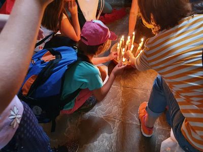 Ende der Pilgertour in der Klosterkirche Drübeck