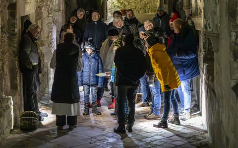 Taschenlampenführung im Kloster Michaelstein
