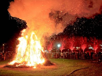 Walpurgisfeuer in Hahnenklee