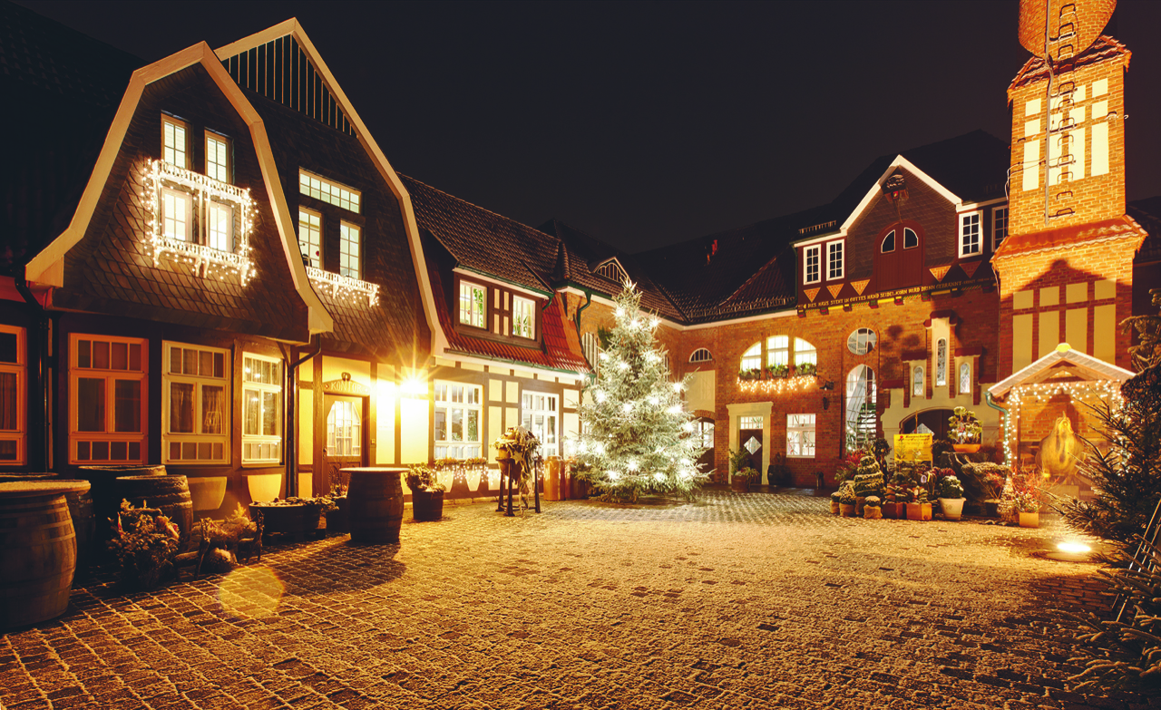 Hofjul i det traditionelle Nordhausen-destilleri